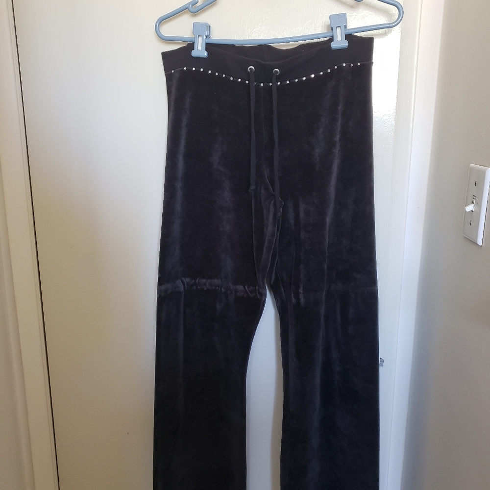 Velour pants